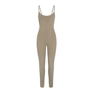 SKIMS Squat-Proof Sculpting Jumpsuit in Taupe